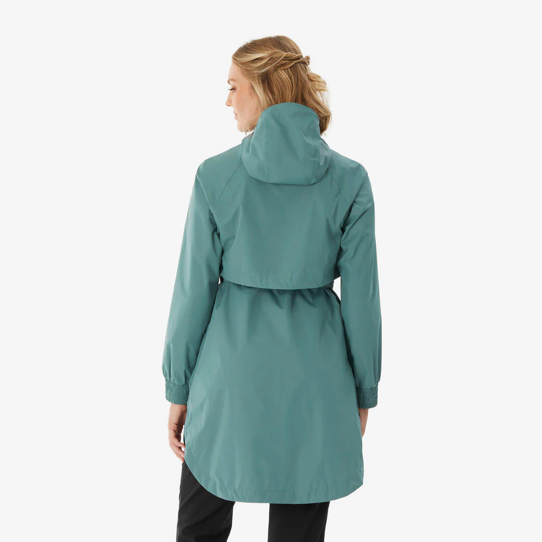 Veste de randonnée imperméable femme, Raincut Longue - Image 16
