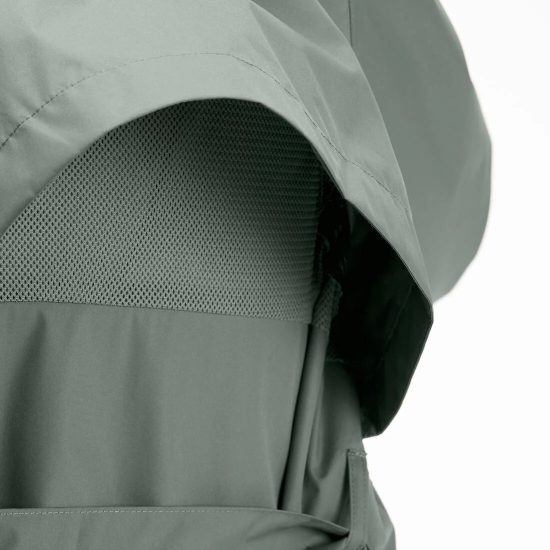 Veste de randonnée imperméable femme, Raincut Longue - Image 18