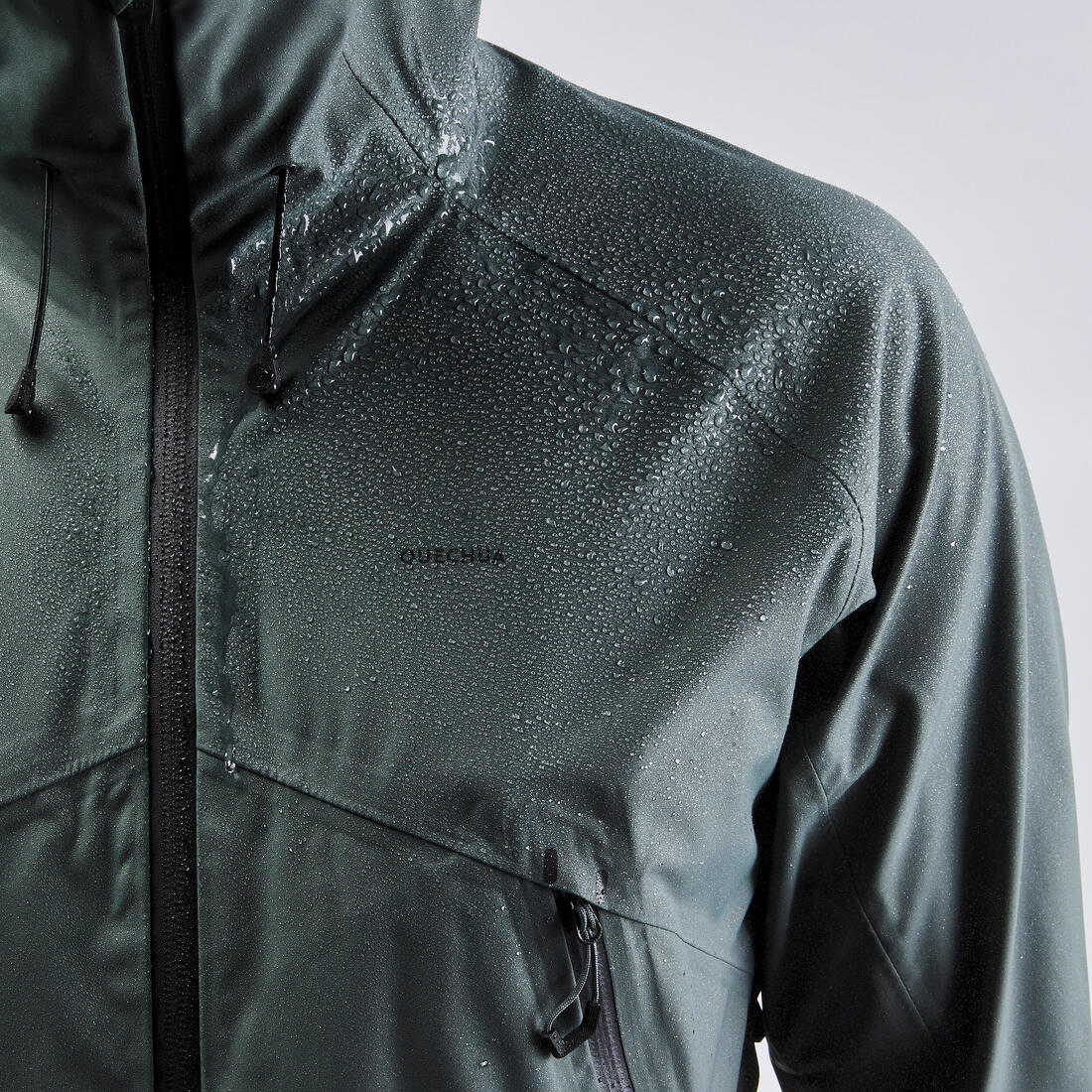 Veste imperméable et respirante de randonnée homme, MH500 - Image 12