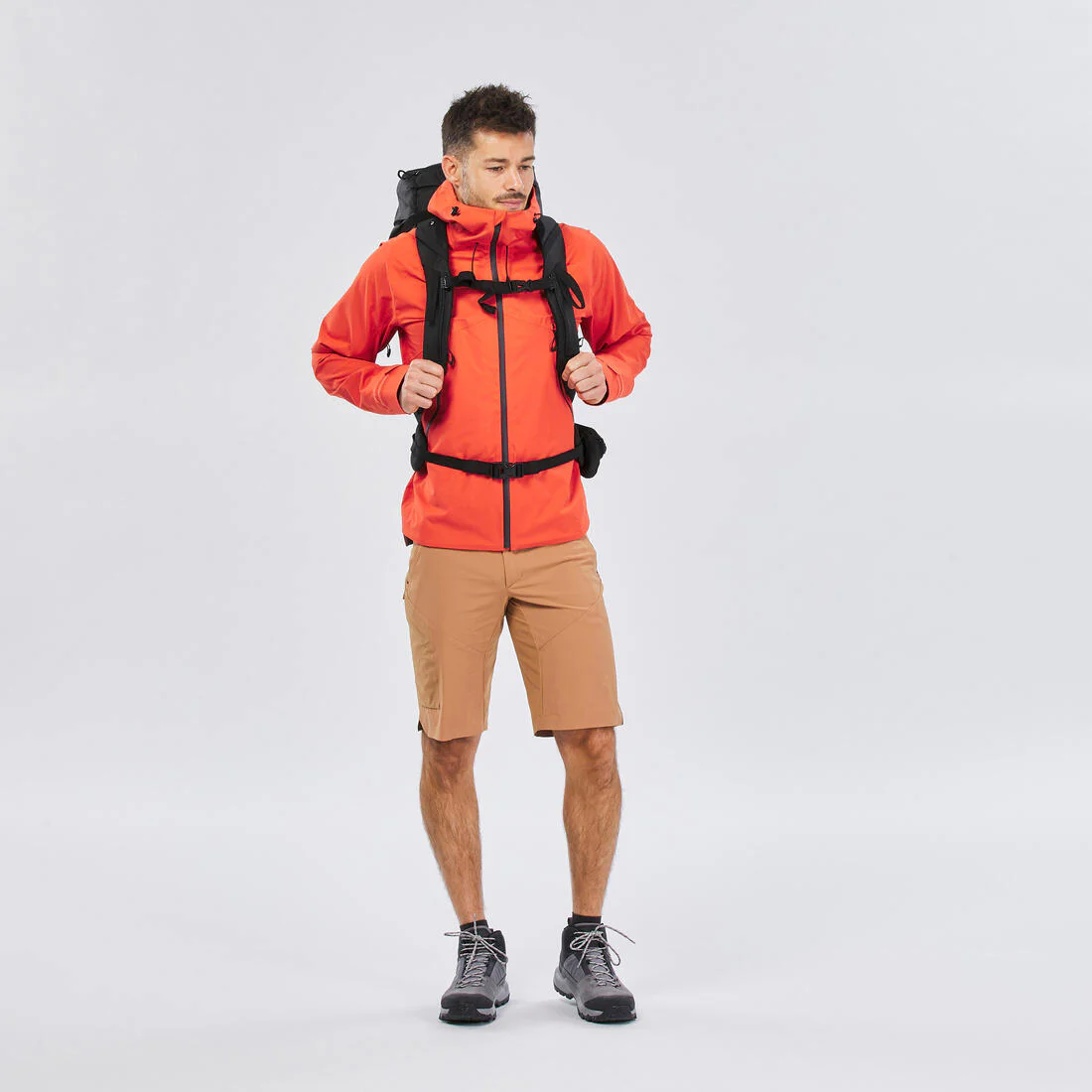 Veste imperméable et respirante de randonnée homme, MH500 - Image 14