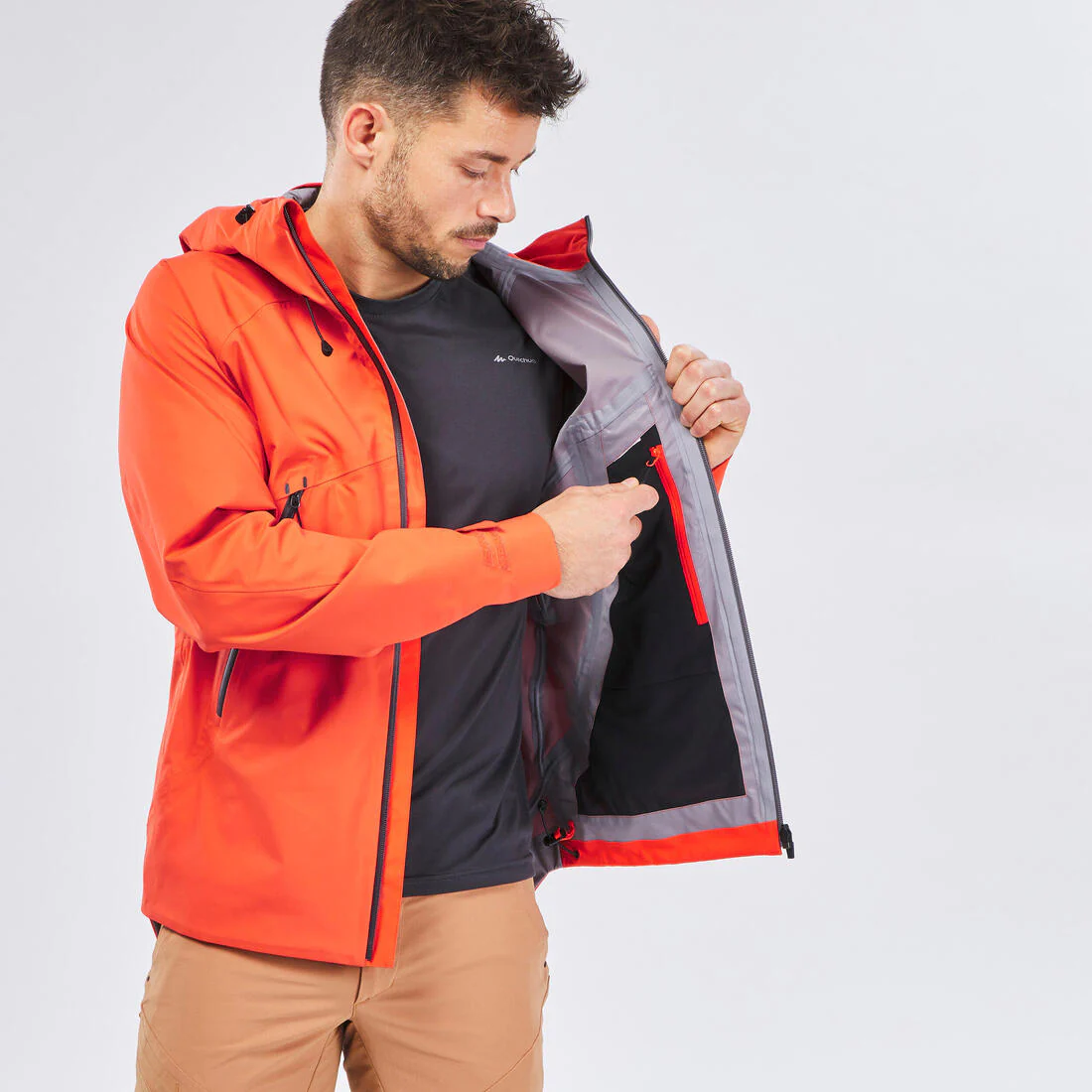 Veste imperméable et respirante de randonnée homme, MH500 - Image 30