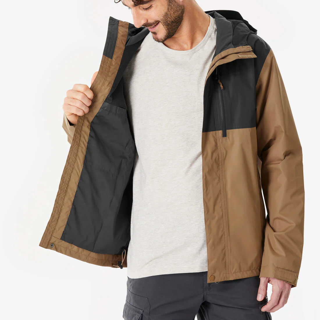 Veste de randonnée imperméable homme, NH500 - Image 27