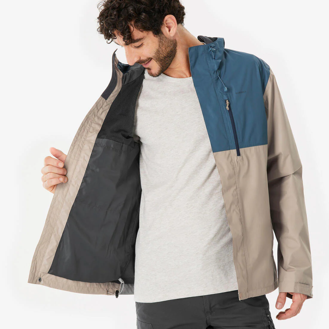 Veste de randonnée imperméable homme, NH500 - Image 28