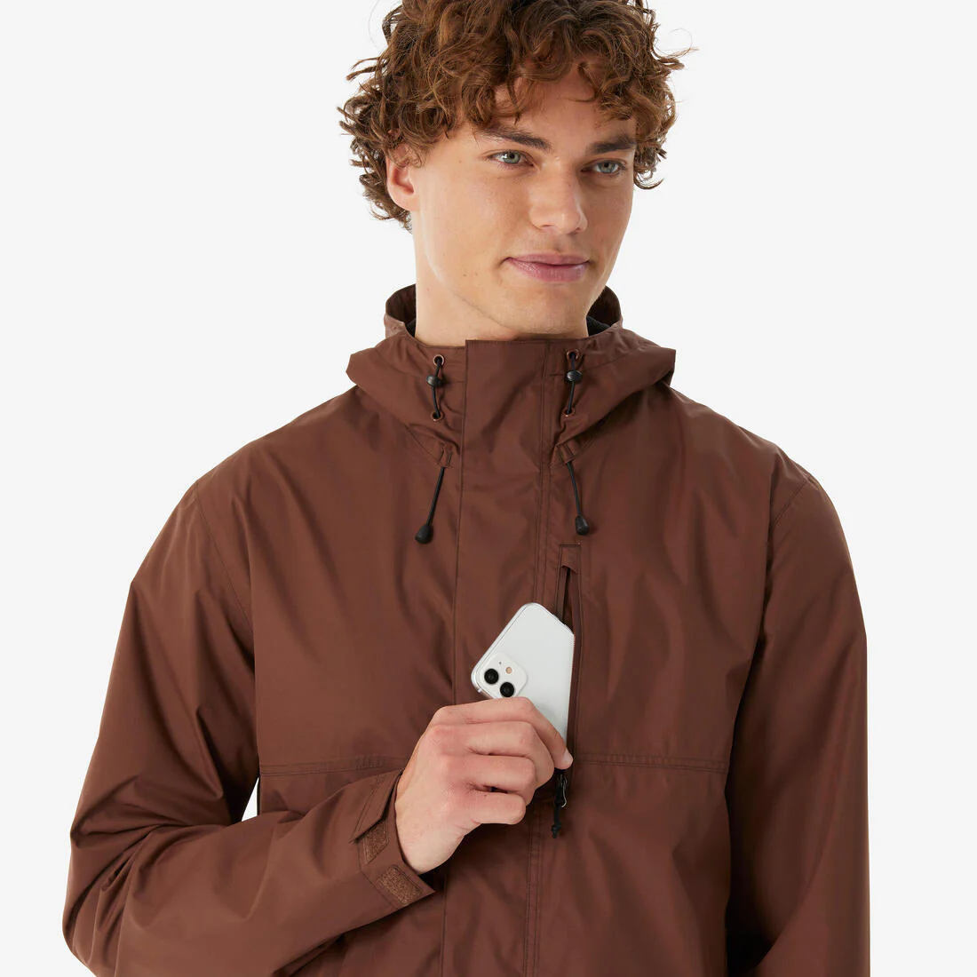 Veste de randonnée imperméable homme, NH500 - Image 40
