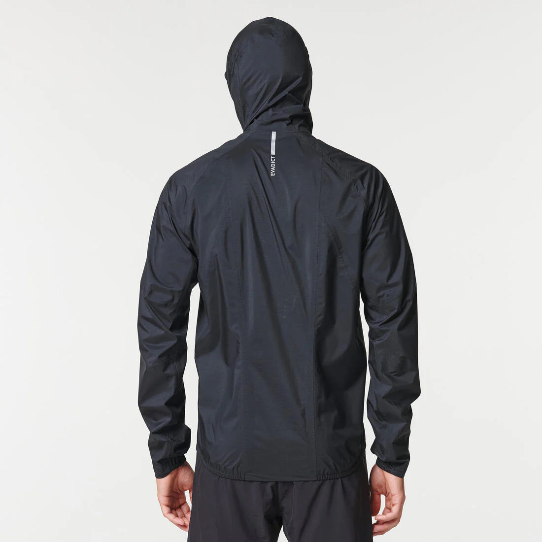 Veste imperméable de running & trail running Homme - KIPRUN Run 500 Rain Noire - Image 5