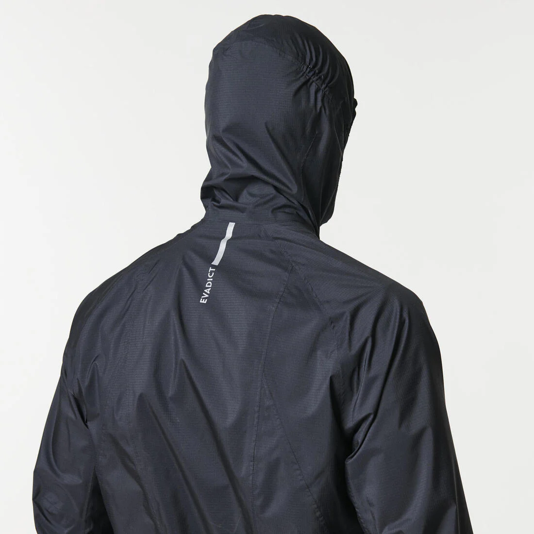 Veste imperméable de running & trail running Homme - KIPRUN Run 500 Rain Noire - Image 6