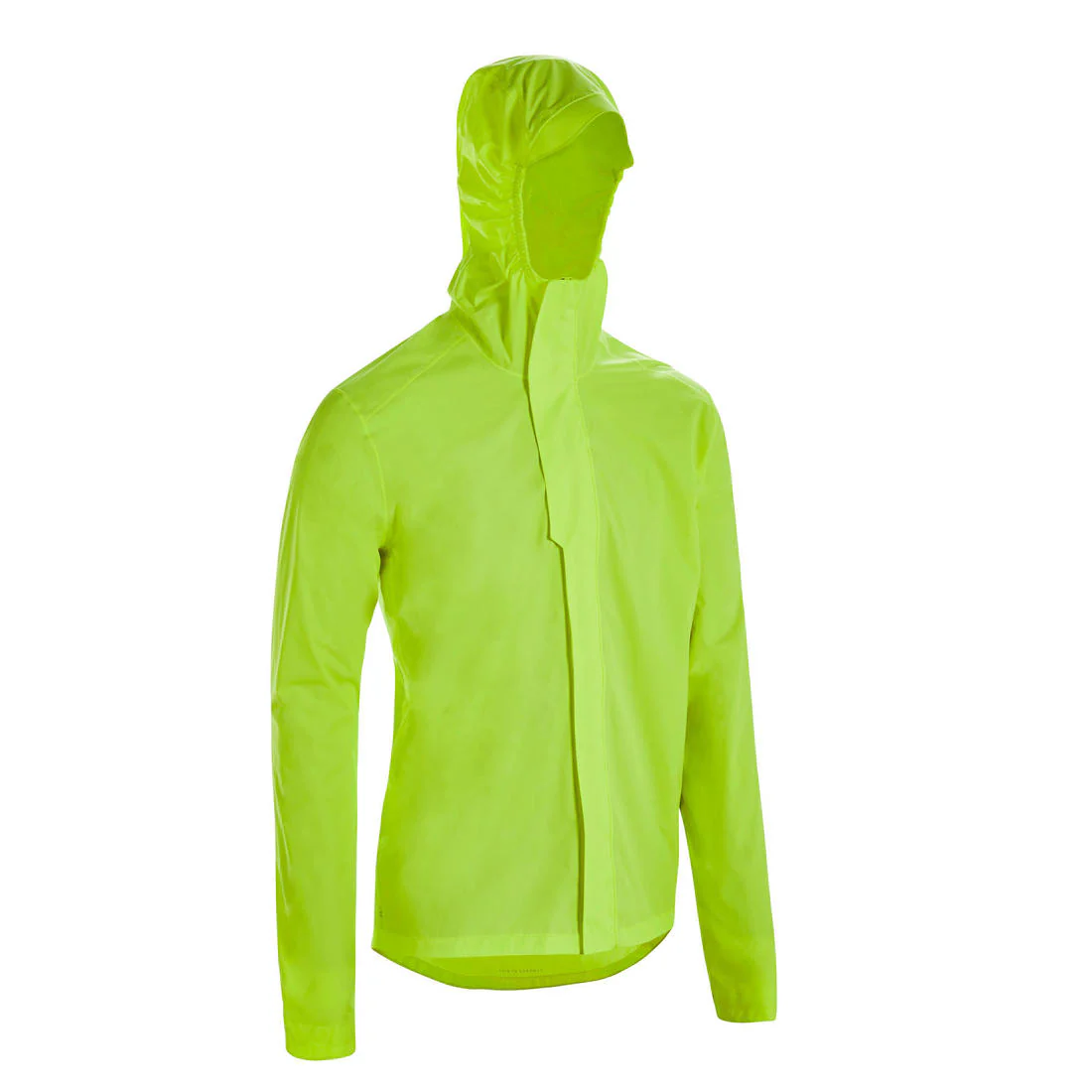 VESTE PLUIE VELO VILLE HOMME 120 JAUNE FLUO CERTIFIÉE EPI VISIBILITÉ JOUR - Image 27