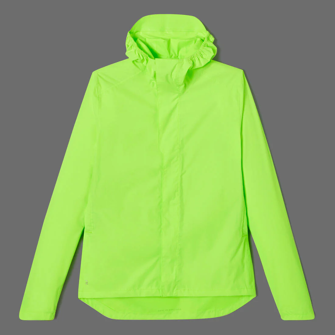 VESTE PLUIE VELO VILLE HOMME 120 JAUNE FLUO CERTIFIÉE EPI VISIBILITÉ JOUR - Image 6