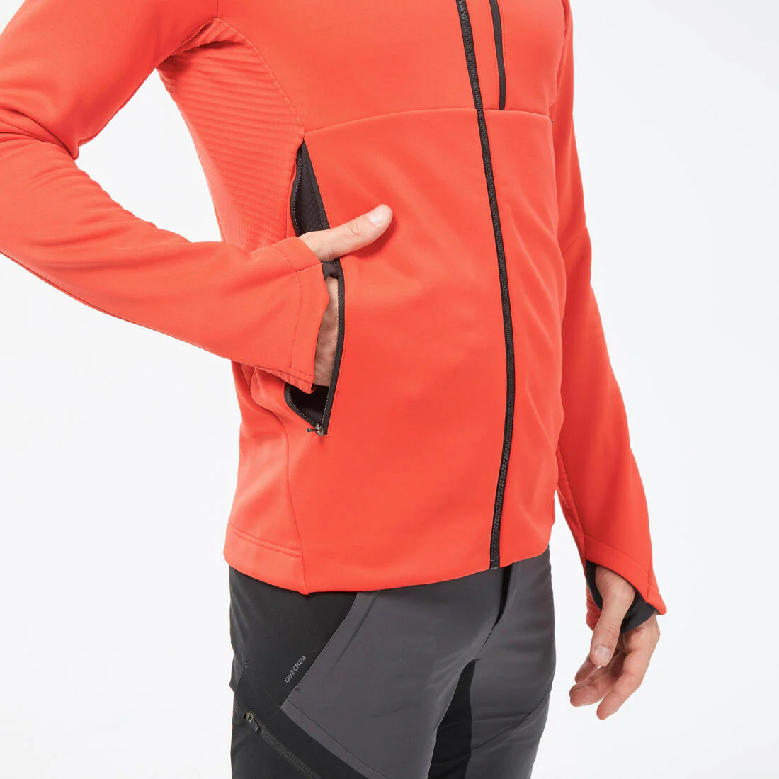 Veste polaire de randonnée - mh500 hood - homme - Image 11