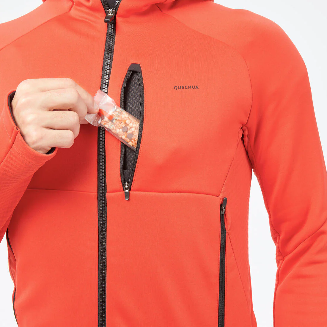 Veste polaire de randonnée - mh500 hood - homme - Image 16