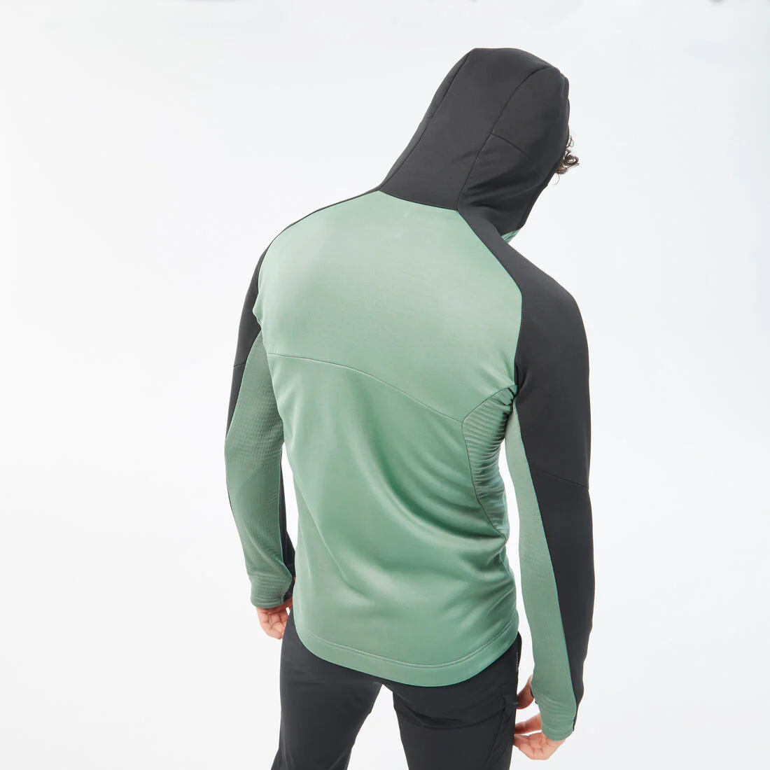 Veste polaire de randonnée - mh500 hood - homme - Image 7