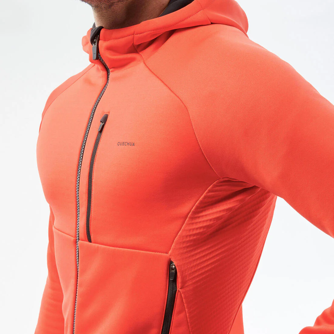 Veste polaire de randonnée - mh500 hood - homme - Image 9