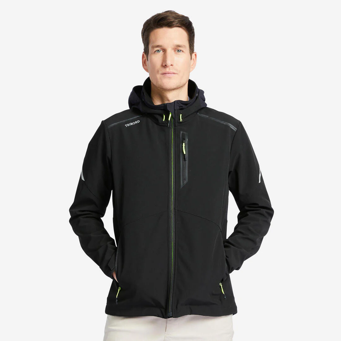 Veste softshell coupe vent Sailing 500 Homme