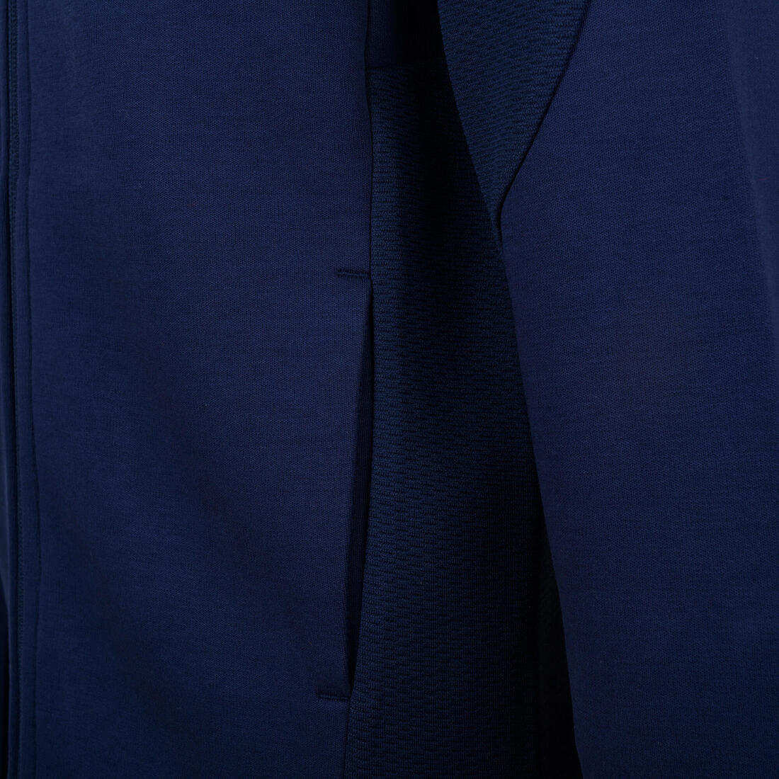 Veste zippée à capuche enfant Active, bleu marine - Image 7