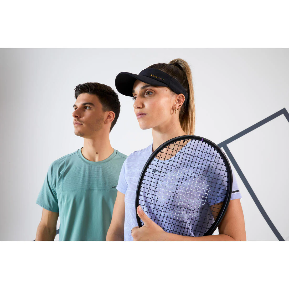 Visiere de tennis artengo tv 100 t56 - Image 19