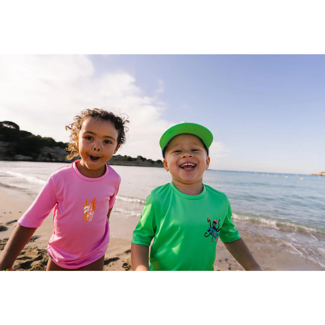 Water tee shirt anti uv surf enfant imprimé - Image 12