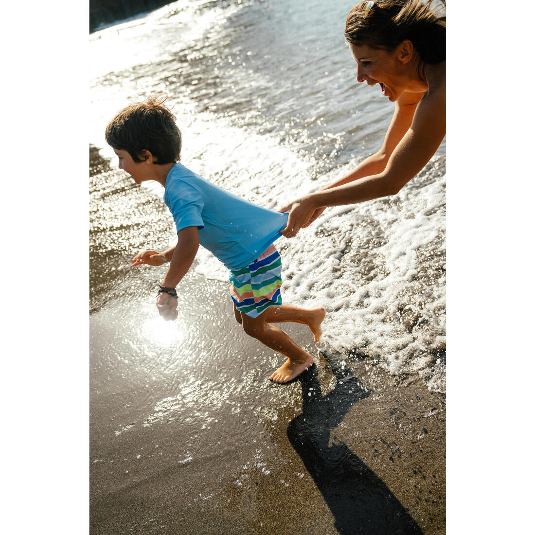 Water tee shirt anti uv surf enfant imprimé - Image 28