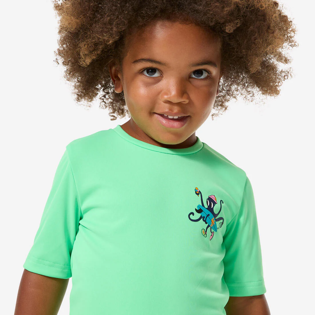Water tee shirt anti uv surf enfant imprimé - Image 43