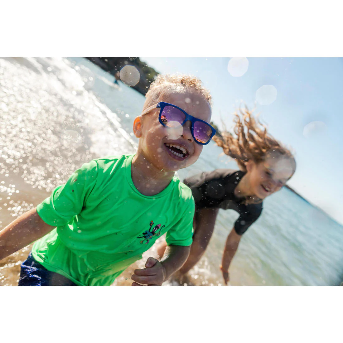 Water tee shirt anti uv surf enfant imprimé - Image 56