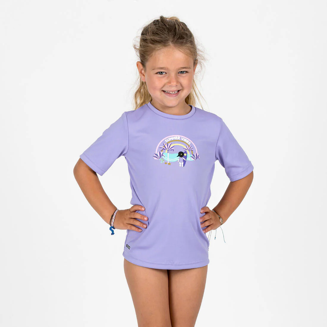 Water tee shirt anti uv surf enfant imprimé - Image 6