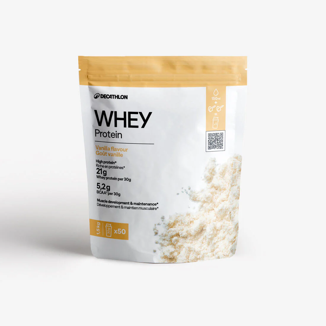 Whey protéine vanille 1,5kg